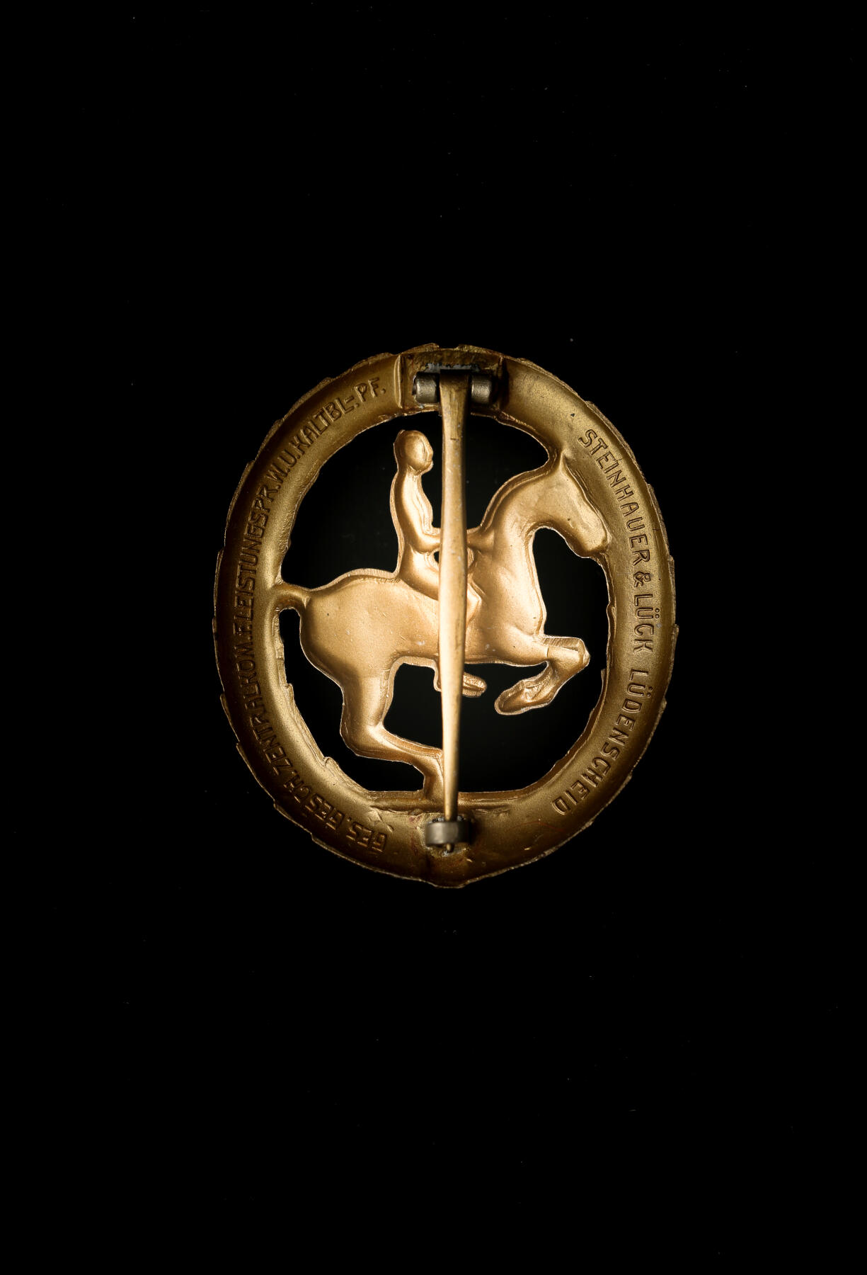 欢庆春节！戎马世界章牌大赏第112期春节大拍  德专场 57版德国铜马术奖章