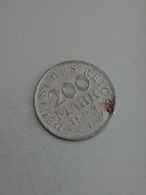 松南世界钱币——260209 魏玛德国200马克