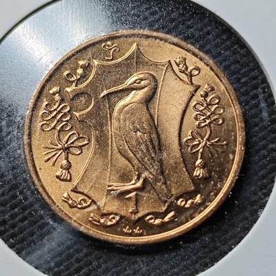 KK钱币收藏小铺  第395期  2月预留时间 周末发货 - 1985英属马恩岛1便士 好品