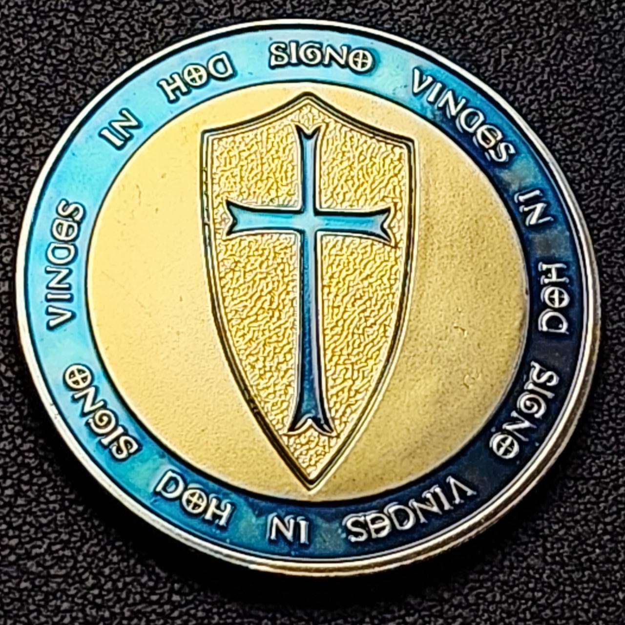 泉币菌-第188场- 精品福利场（192场和之前的 2月14日发货） 纪念品 马剑骑士纪念章 40×3mm