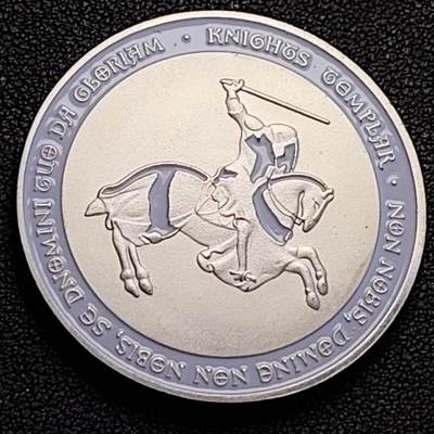 泉币菌-第186场- 精品福利场（192场和之前的 2月14日发货） - 纪念品 马剑骑士纪念章 40×3mm