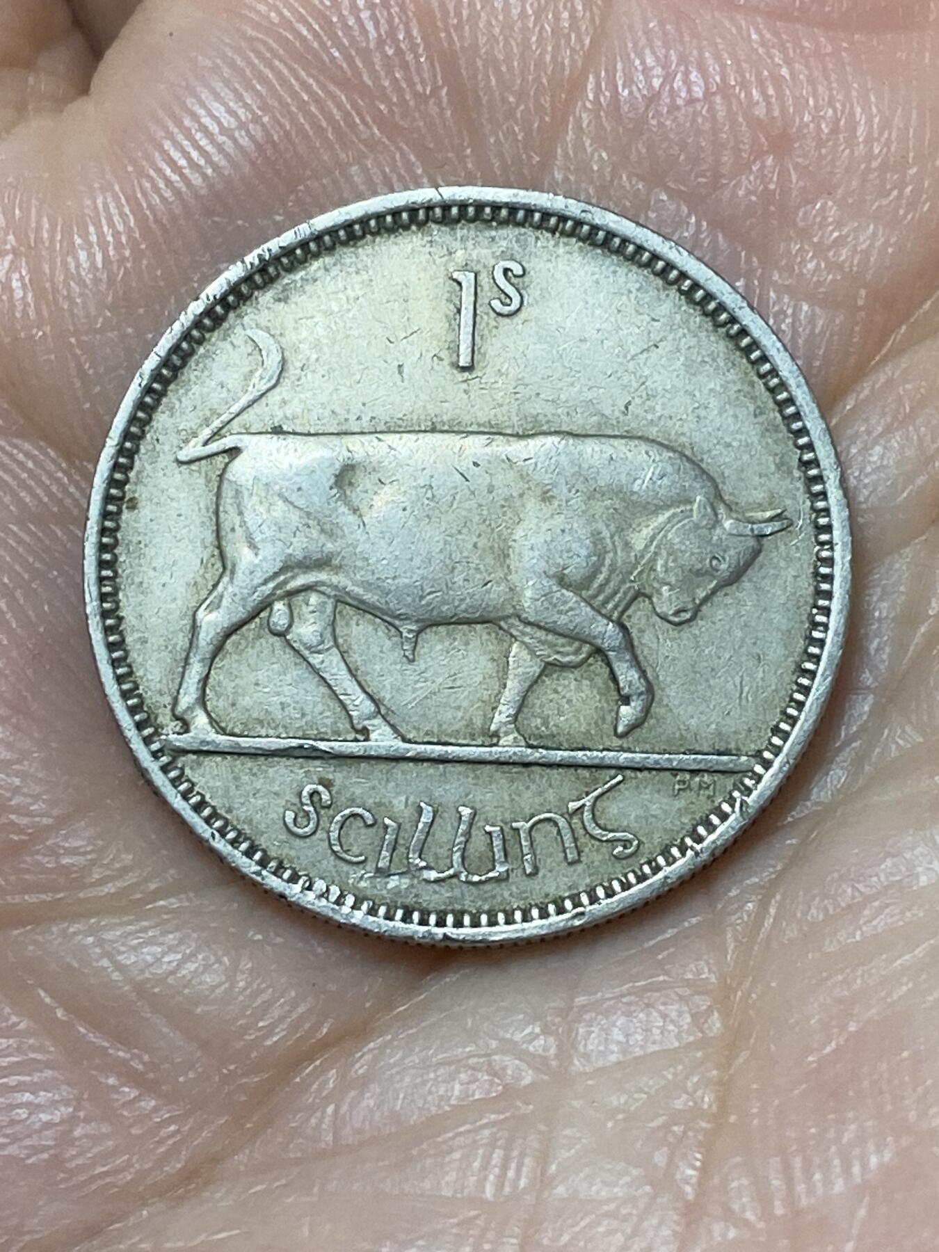 2026年第二十二场(总第一百九十一场）外国好品散币场(免佣金) 爱尔兰🇮🇪1954年1先令(共和国时期第一套第二版)