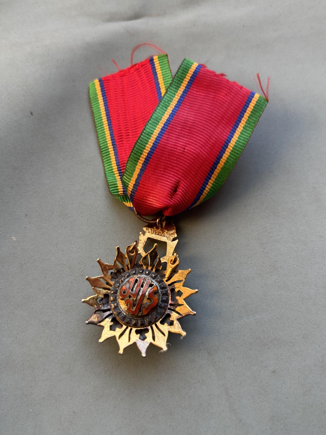 盛世勋华——号角文化勋章邮票专场拍卖第305期 泰国骑士级白象勋章 银制 总重15克