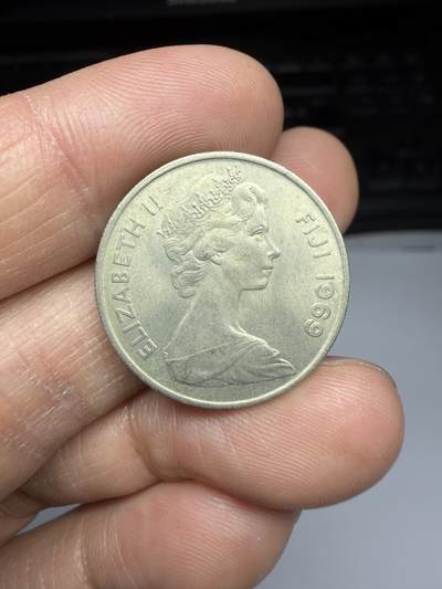 2025年集古藏今外币拍卖第二期-第6场—（总第306拍），可以寄存60天，满160元包邮。 - 1969年斐济10分