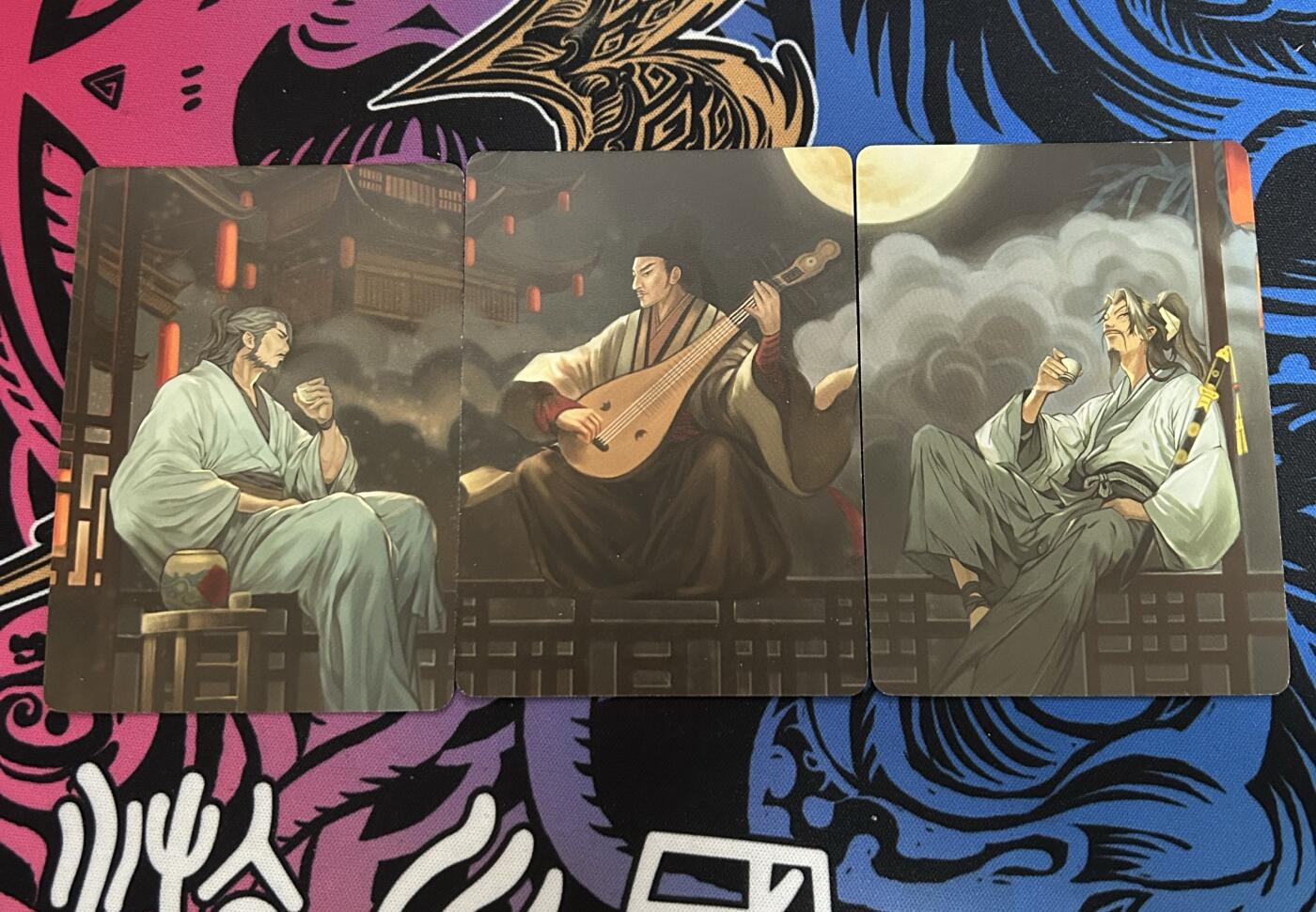 霸总卡牌第三期 星宿文创唐代诗人国风收藏卡牌