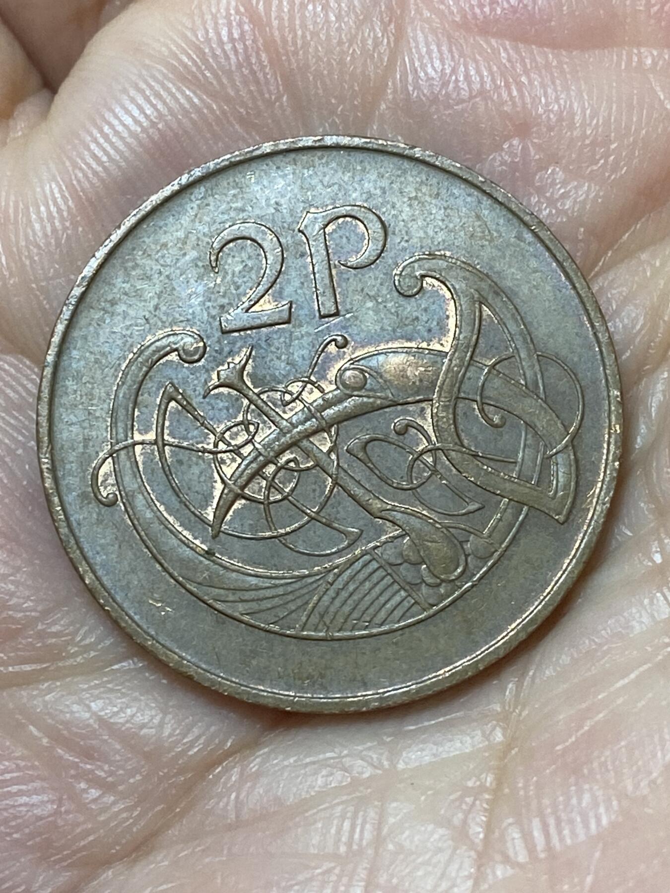 2026年第二十二场(总第一百九十一场）外国好品散币场(免佣金) 爱尔兰🇮🇪1971年2便士(共和国时期第二套第一版，青铜材质无磁版)