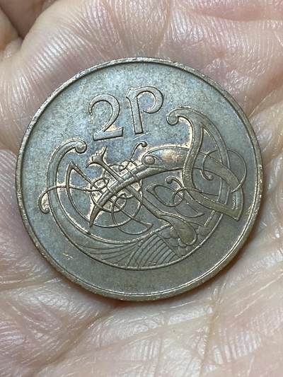 2026年第二十二场(总第一百九十一场）外国好品散币场(免佣金) - 爱尔兰🇮🇪1971年2便士(共和国时期第二套第一版，青铜材质无磁版)