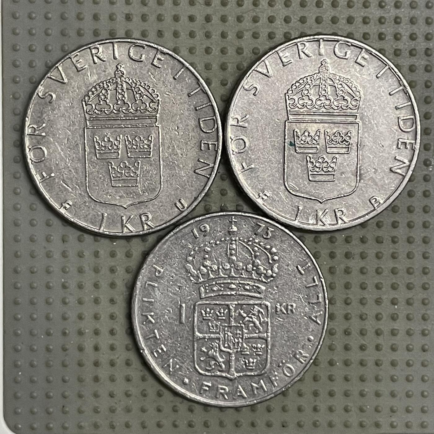 2026年第25场各国散币拍卖（总第175场）年前发货截止到11号 瑞典1克朗3枚