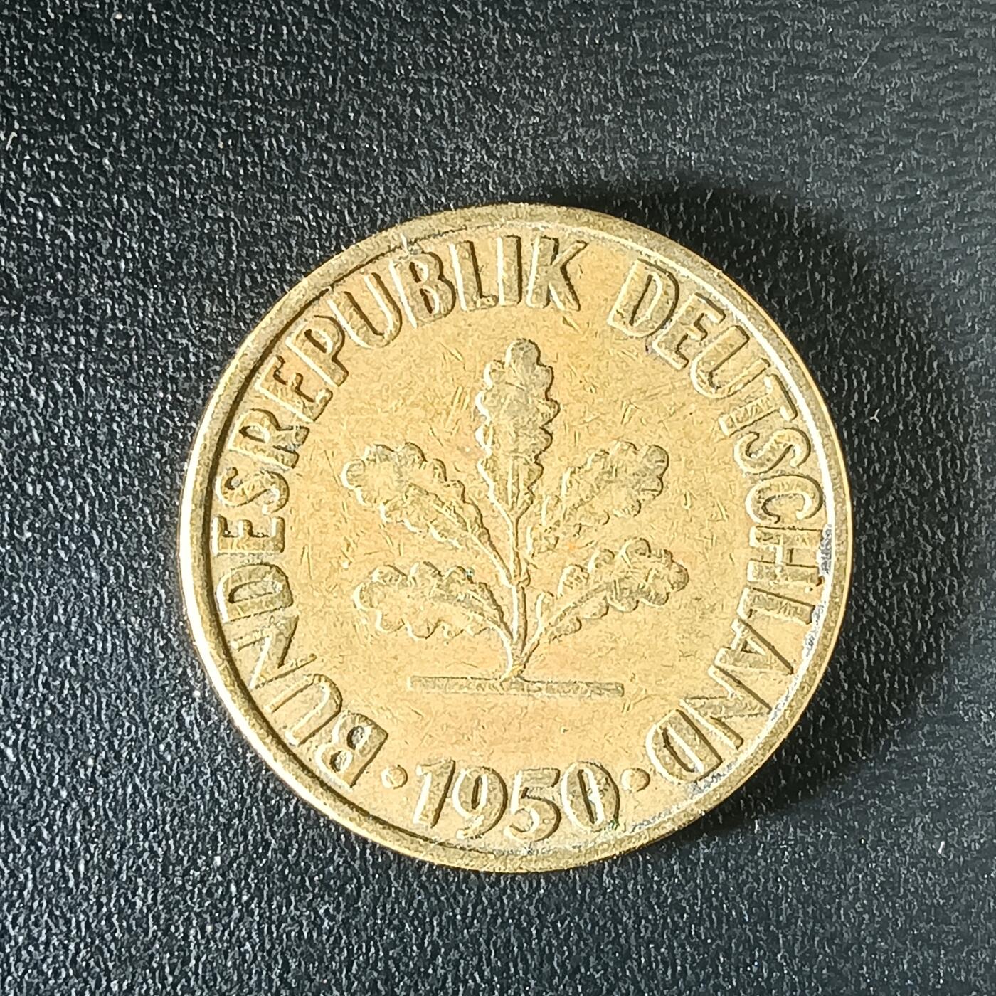 逸泉钱币2026第十二组世界钱币专场春节千件大拍A1614～2574 2532 联邦德国10分尼