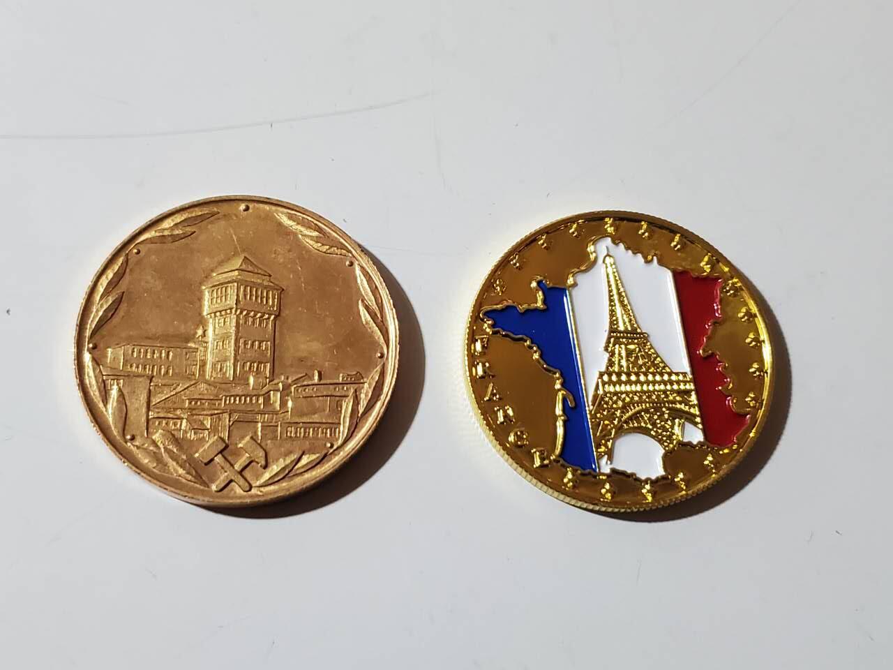 韵星假日军品类拍卖第40期 -- Rimey Holidays Militaria Auction 40 民主德国建城750年奖章、法国巴黎市政奖章