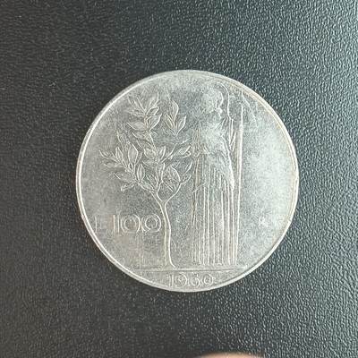 逸泉钱币2026第十二组世界钱币专场春节千件大拍A1614～2574 - 2564 意大利100里拉