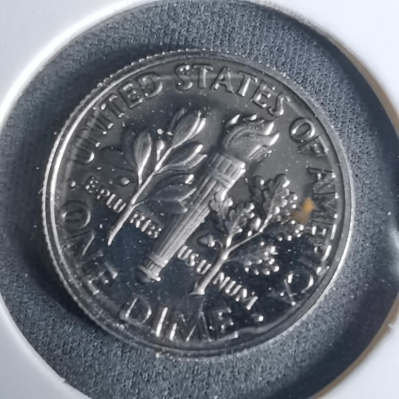 沼泽如烟--第990场 美国1987年10分精制币