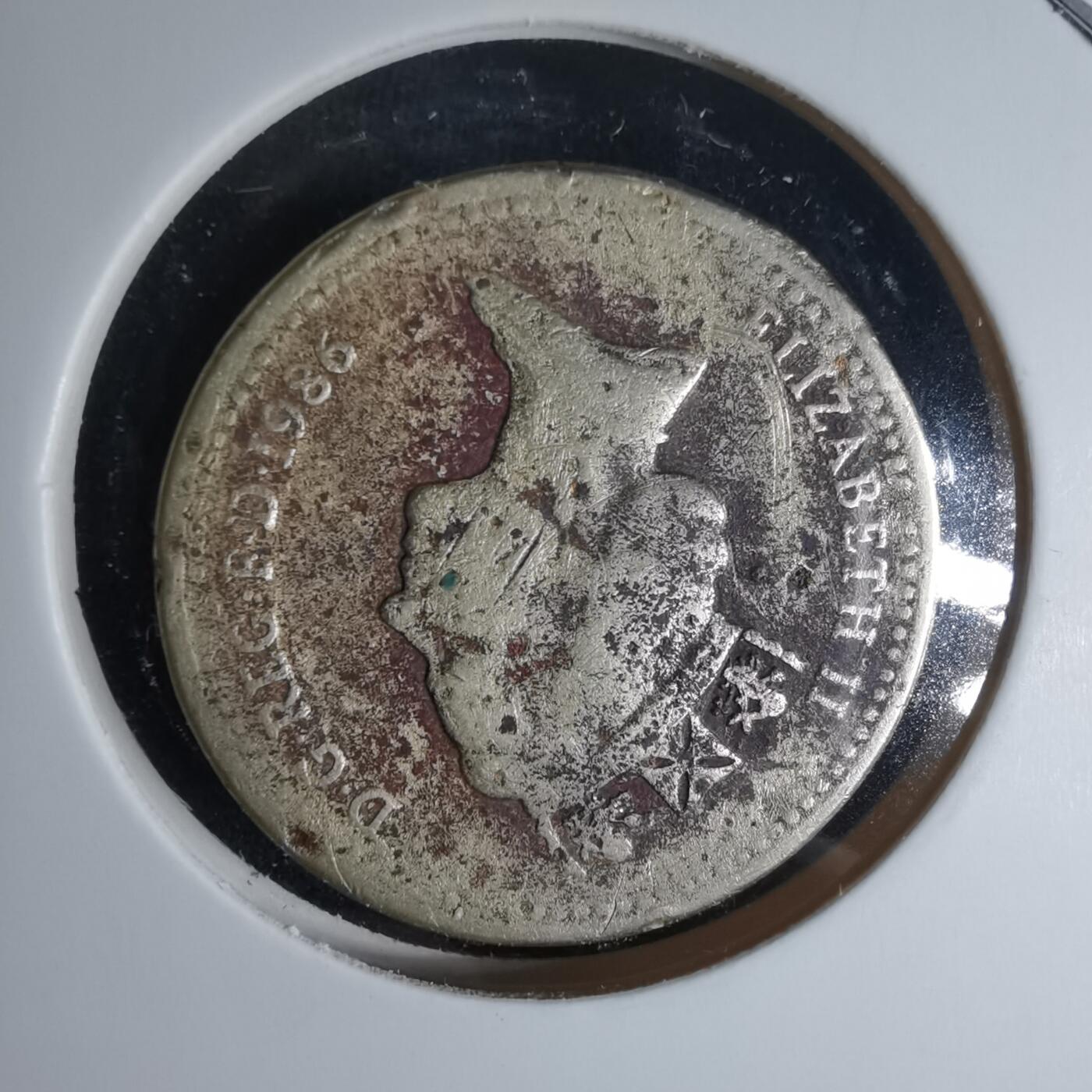 沼泽如烟--第990场 英国1986年一磅