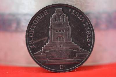 德国1913纪念碑3马克美包浆 - 德国1913纪念碑3马克美包浆