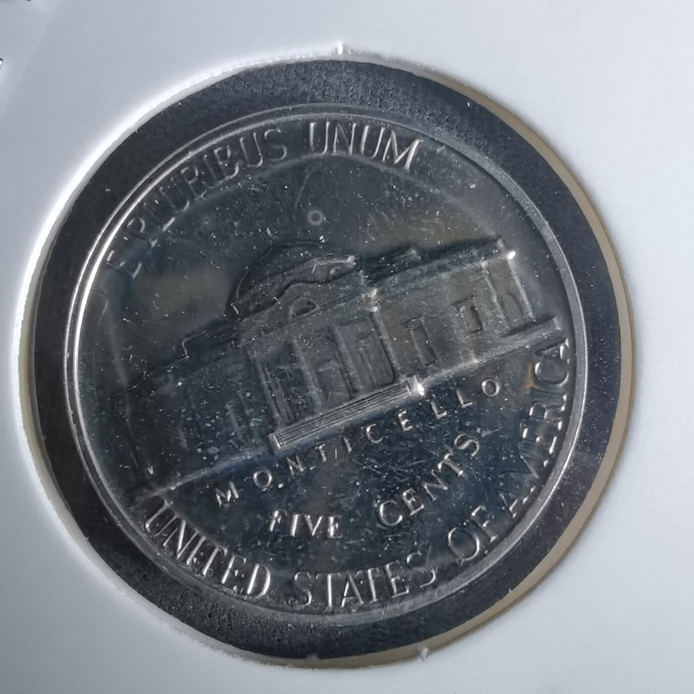 沼泽如烟--第990场 美国1968年5分精制币