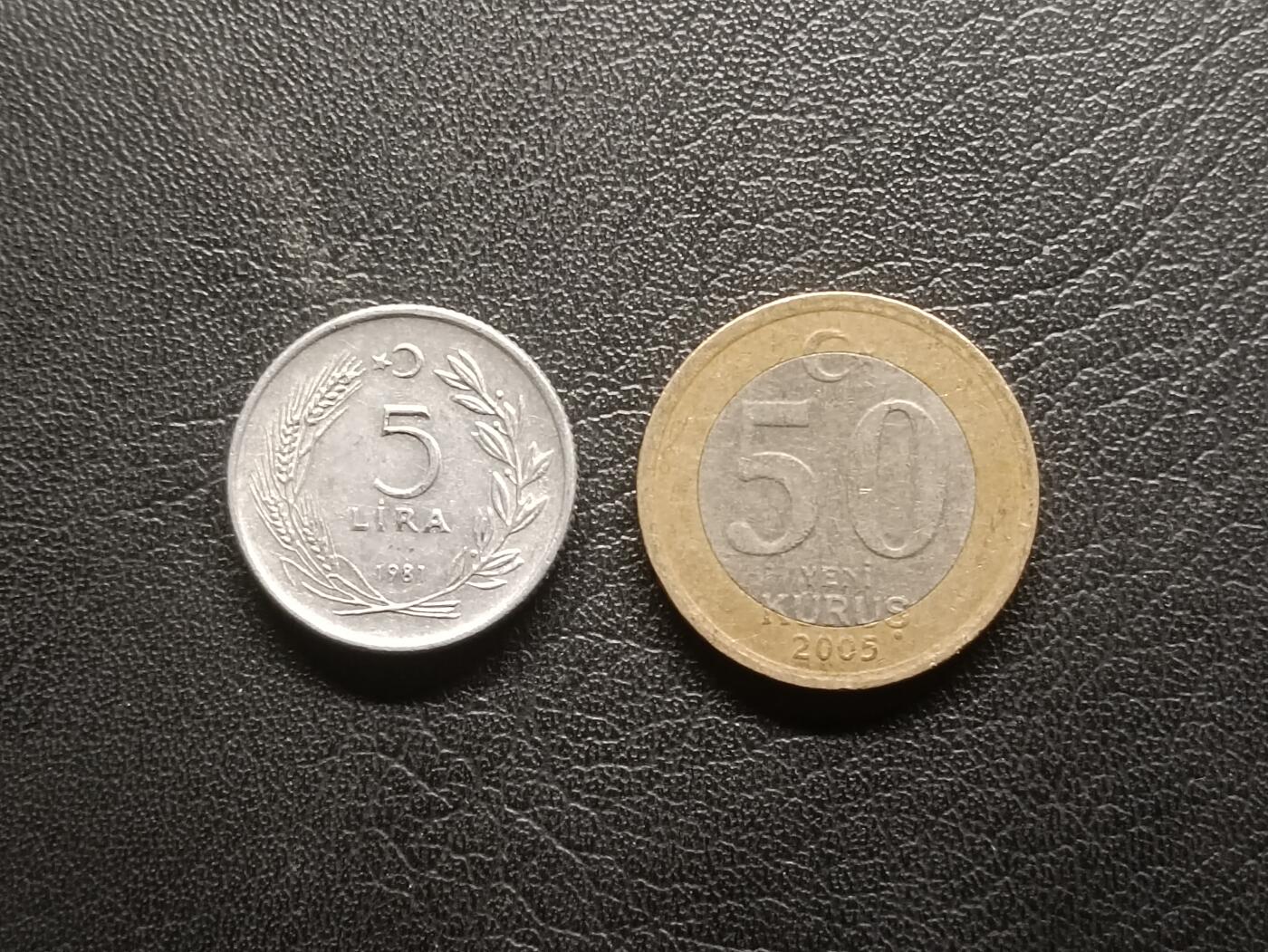 荟藏特别场次第二期——“社长的钢镚堆” 土耳其硬币批量两枚