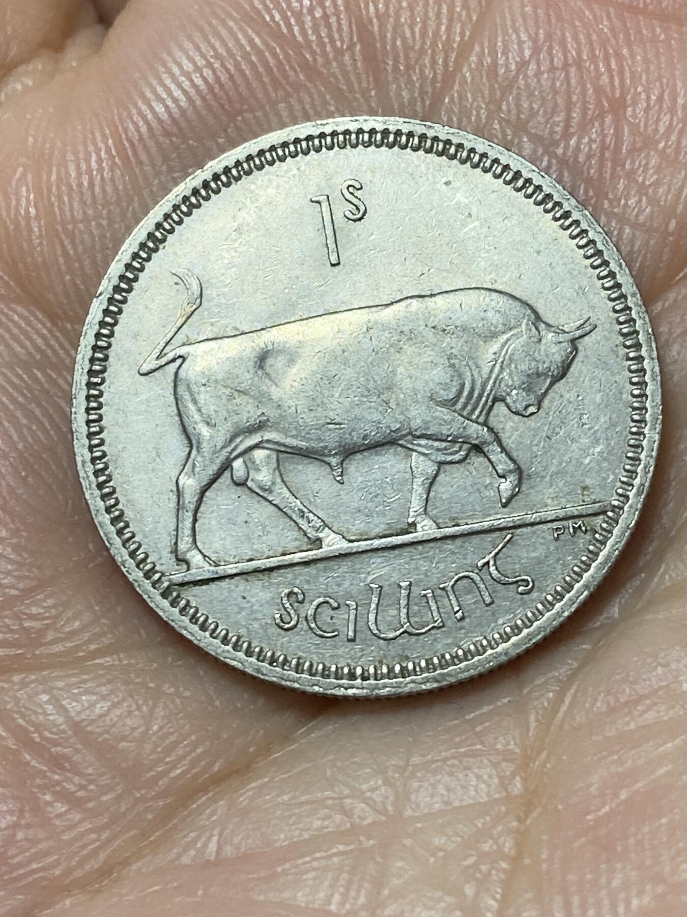 2026年第二十二场(总第一百九十一场）外国好品散币场(免佣金) 爱尔兰🇮🇪1964年1先令(共和国时期第一套第二版)