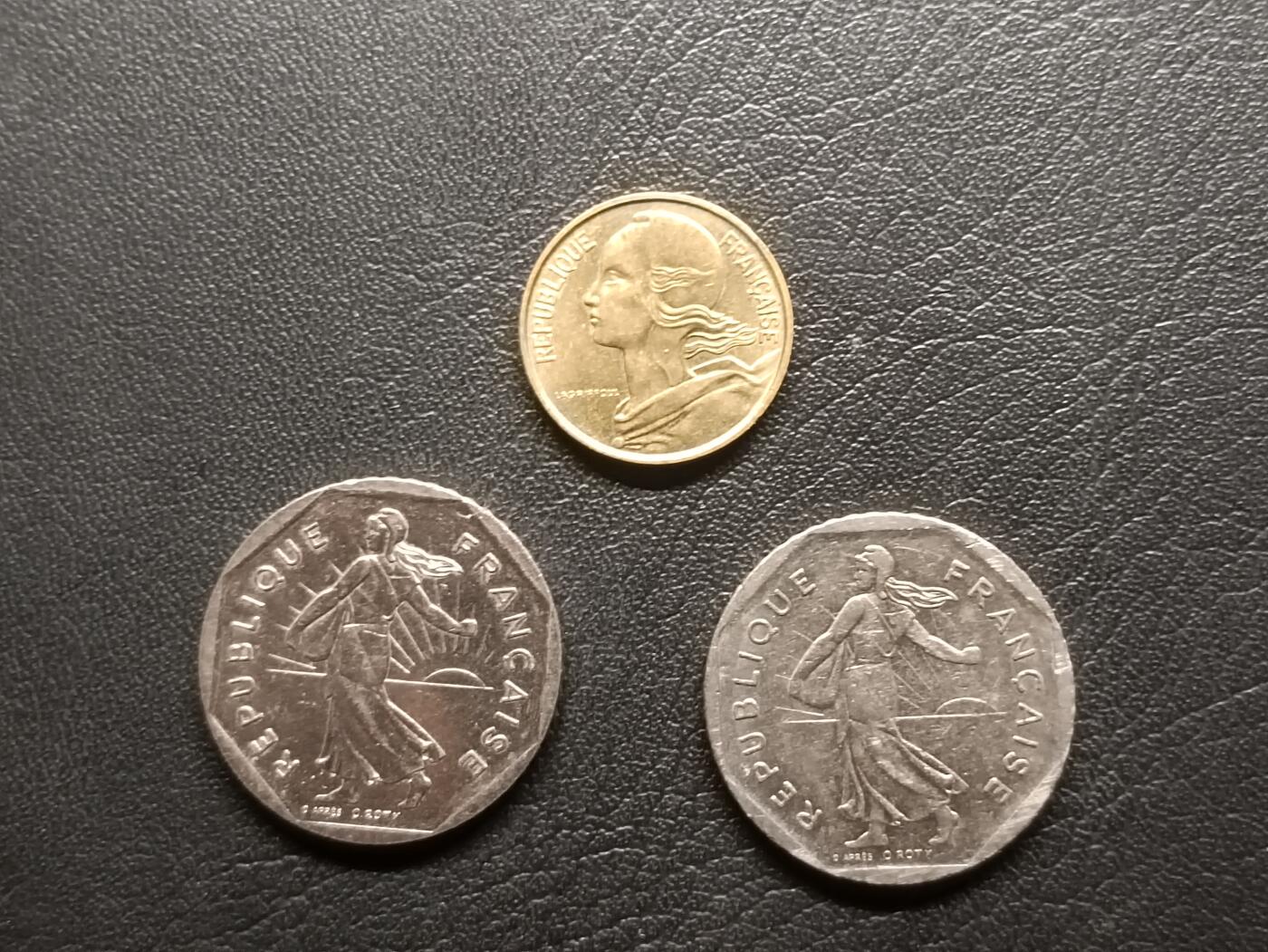 荟藏特别场次第二期——“社长的钢镚堆” 法国硬币批量三枚