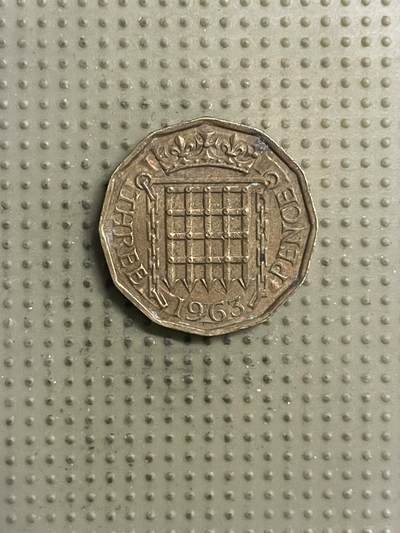 2026年第25场各国散币拍卖（总第175场）年前发货截止到11号 - 英国1963年3便士