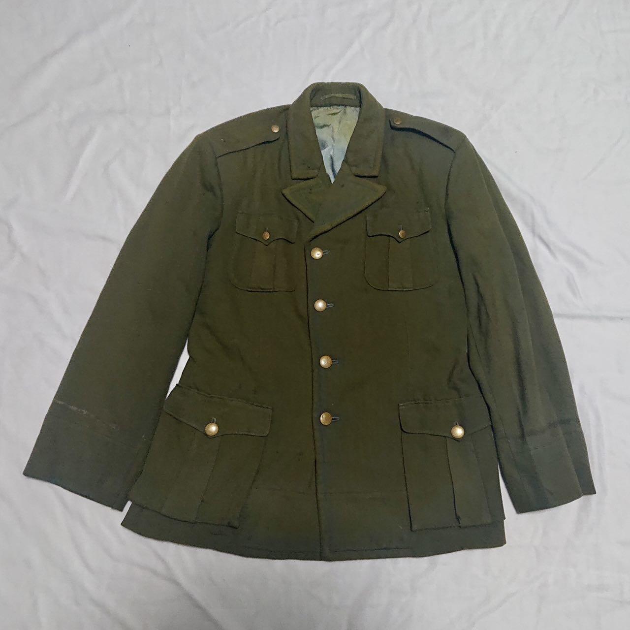 【第伍場】近代勋奖章徽章服饰杂项专场 抗战胜利初期—杜聿明同款翻领军官常服