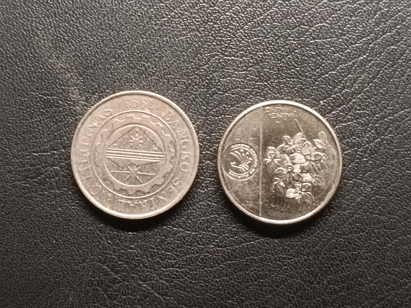 荟藏特别场次第二期——“社长的钢镚堆” 菲律宾1比索两个版本