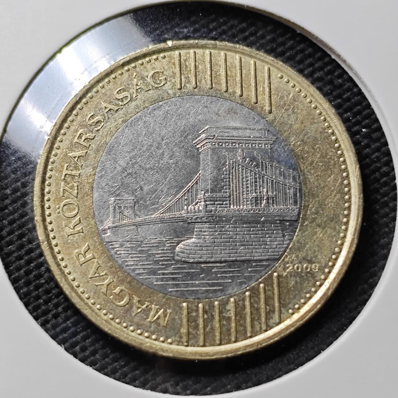 KK钱币收藏小铺  第395期  2月预留时间 周末发货 2009匈牙利200福林 