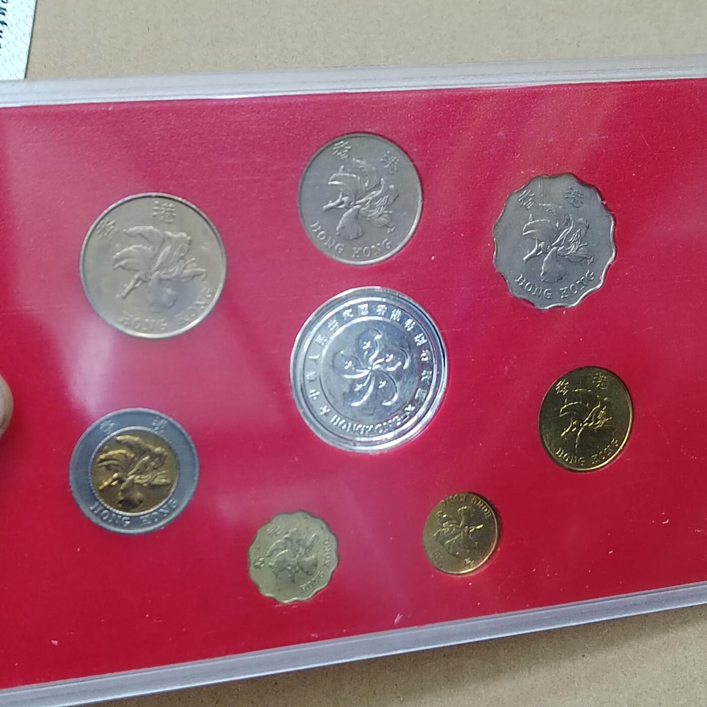 PCAI钱币  10-754 钱币纪念章小专场 香港回归