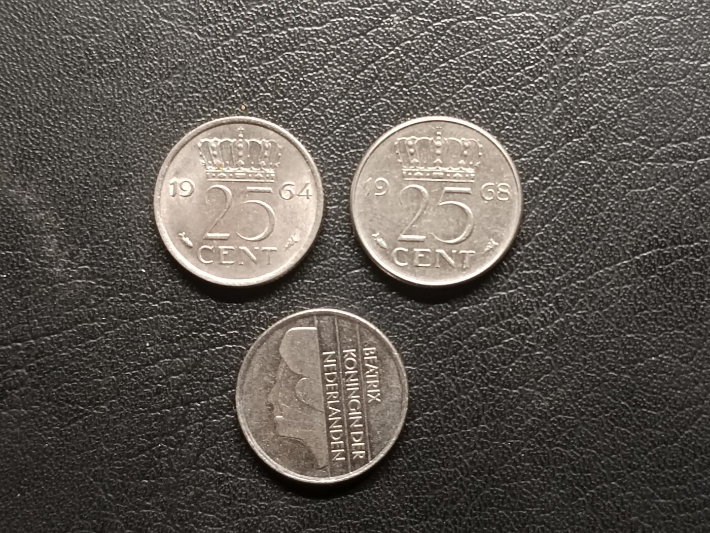 荟藏特别场次第二期——“社长的钢镚堆” 荷兰25分批量三枚