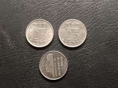 荟藏特别场次第二期——“社长的钢镚堆” - 荷兰25分批量三枚