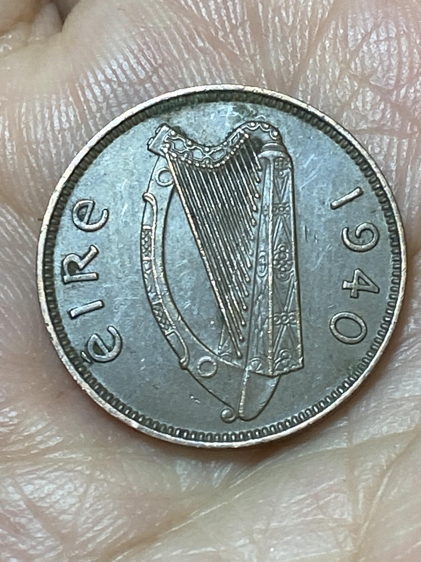 2026年第二十二场(总第一百九十一场）外国好品散币场(免佣金) 稀少品种–爱尔兰🇮🇪1940年1/4便士(等值1法新，共和国时期第一套)