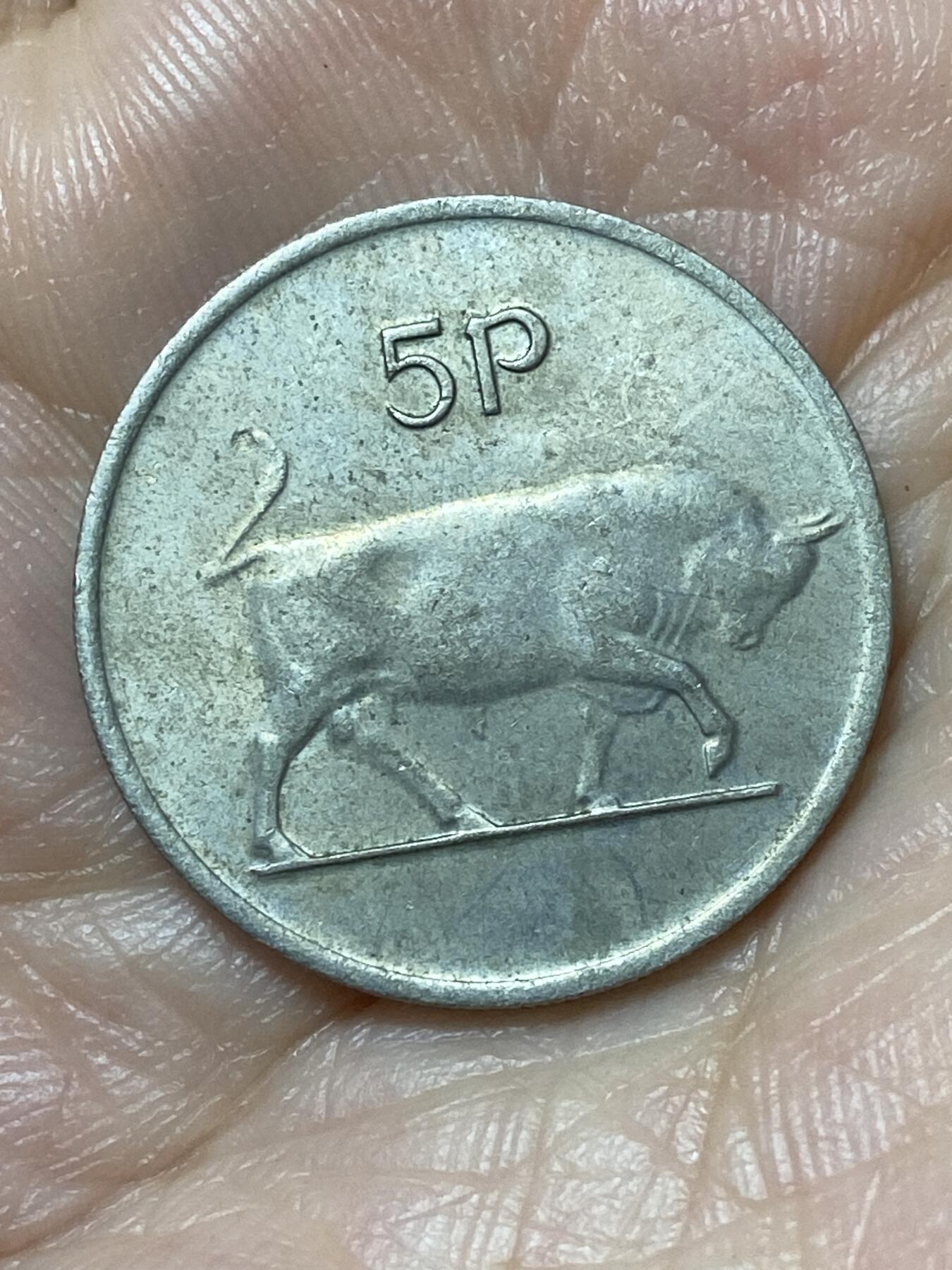 2026年第二十二场(总第一百九十一场）外国好品散币场(免佣金) 爱尔兰🇮🇪1978年5便士(共和国时期第二套第一版)