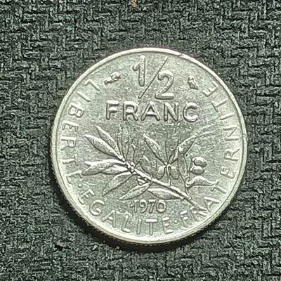 逸泉钱币2026B第十场世界钱币纪念币专场B1231-1615 - 1551法国1/2法郎