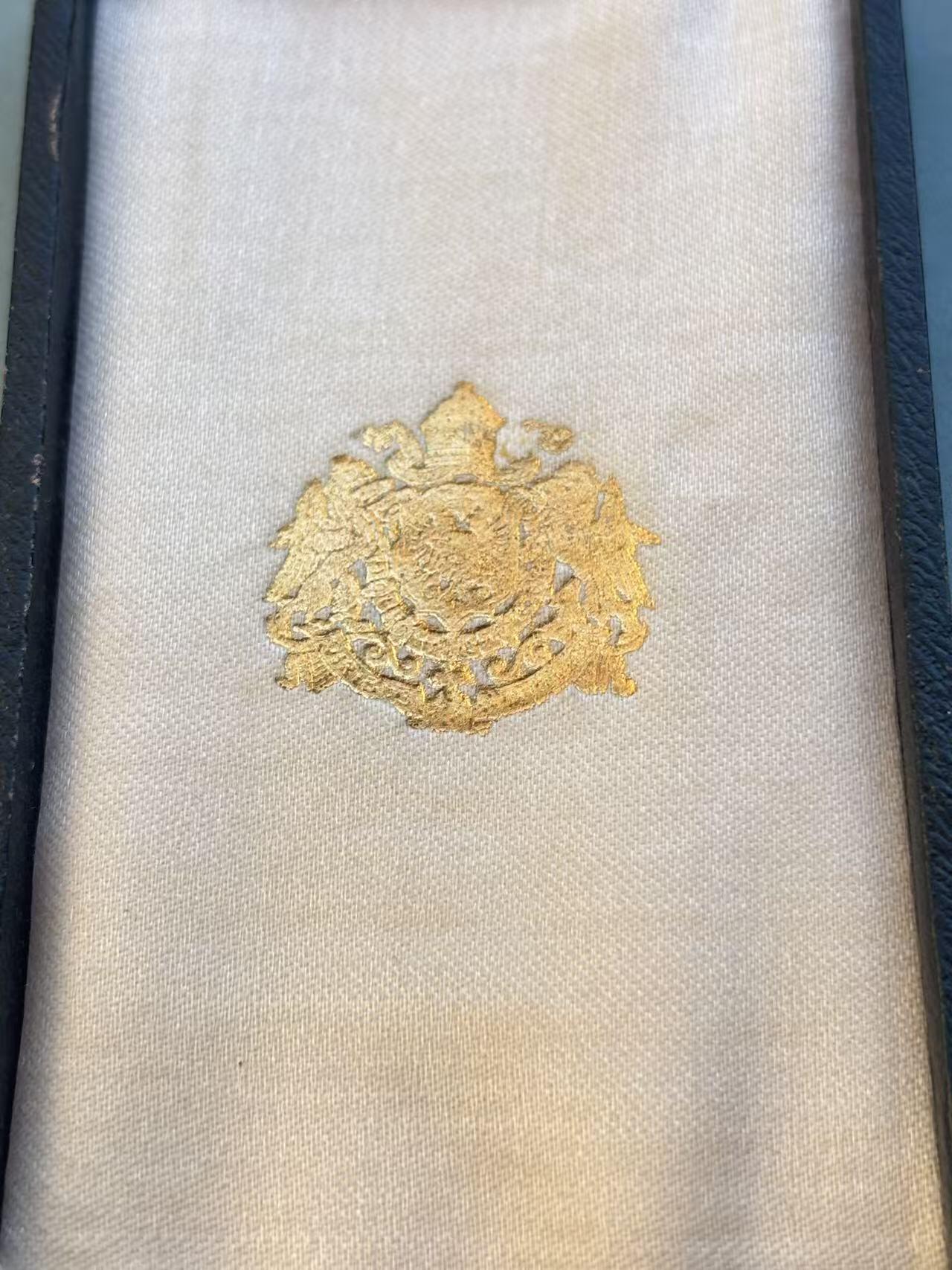 盛世勋华——号角文化勋章邮票专场拍卖第305期 奥匈帝国一级功绩勋章 金制带标 带原盒