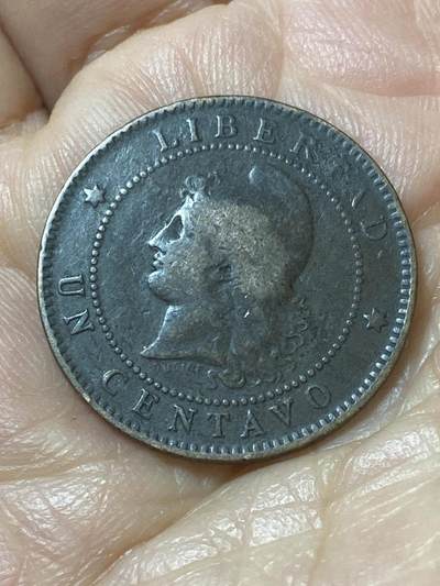 2026年第二十二场(总第一百九十一场）外国好品散币场(免佣金) - 少见–阿根廷🇦🇷1885年1分铜币