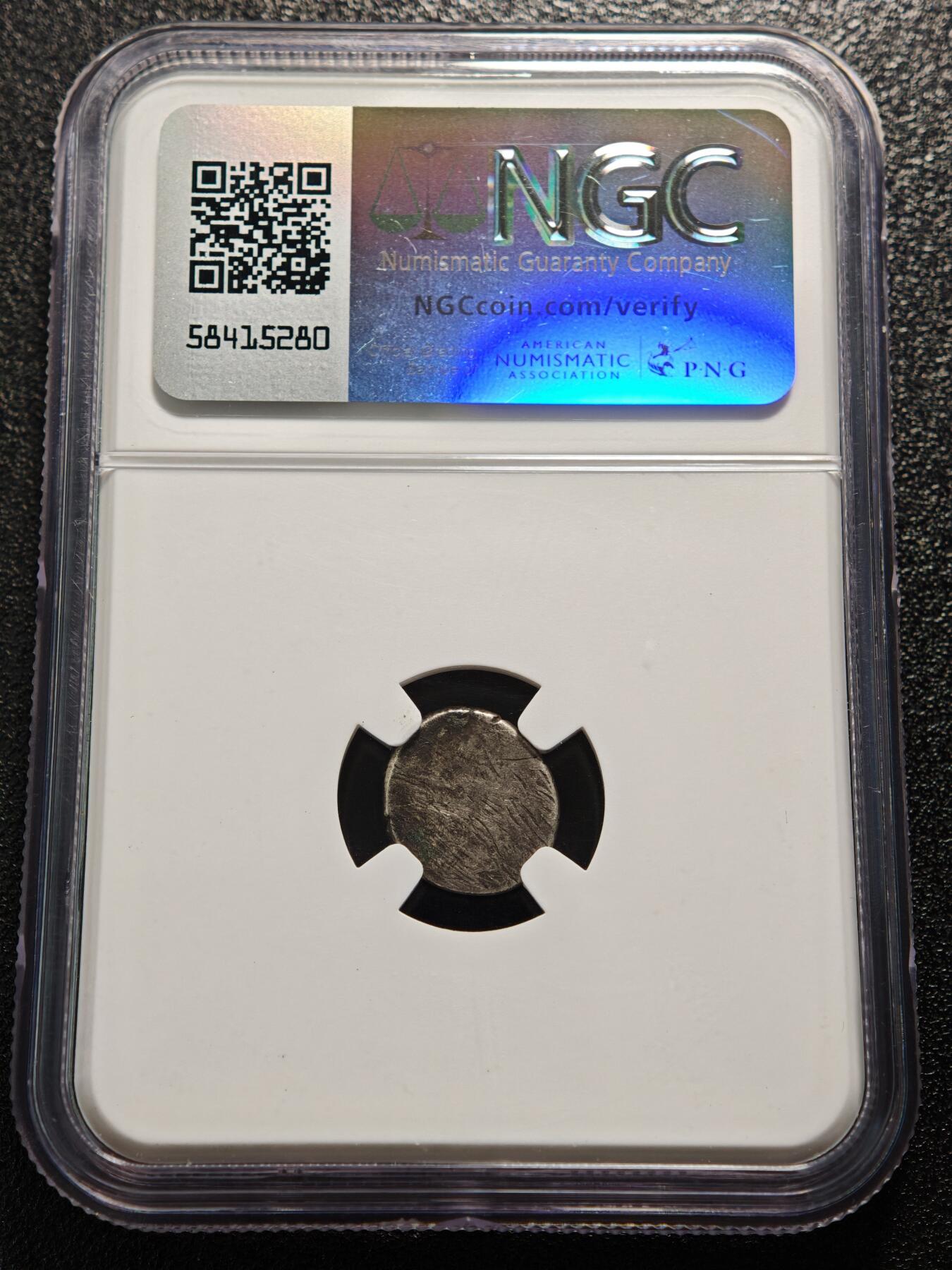 【德藏】世界币章拍卖第165期（拍品征集中~欢迎藏友联系） 1847-60年 柬埔寨小鸟银币 NGC VF