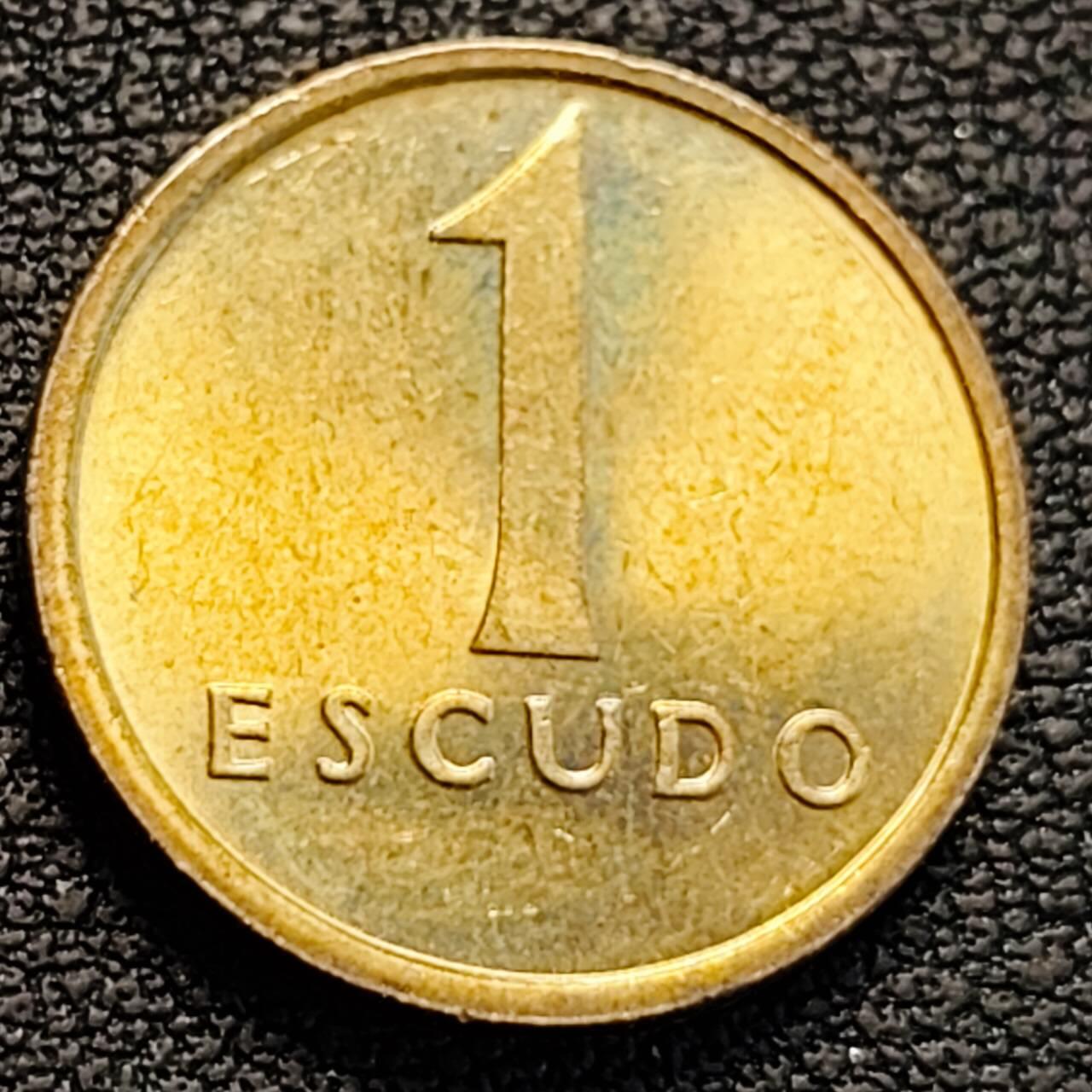 泉币菌-第186场- 小年快乐 精品福利场（本周五和之前的 2月14日发货） 原铜光美品 葡萄牙1埃斯库多 1984年 袖珍币