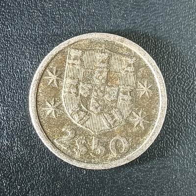 逸泉钱币2026第十二组世界钱币专场春节千件大拍A1614～2574 - 2519 葡萄牙2.5埃斯库多