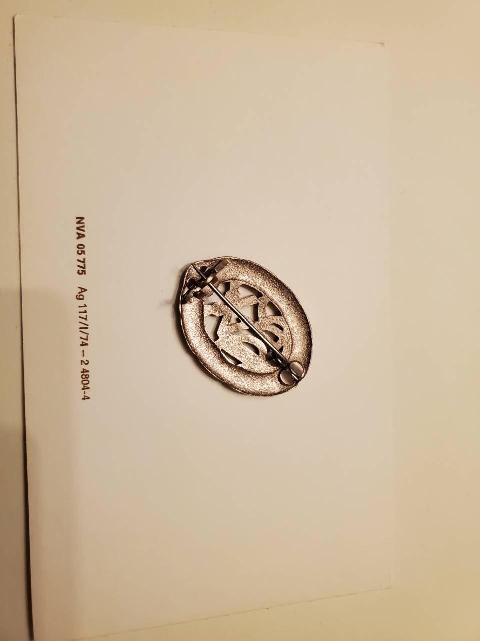 （450件拍品！制服徽章盛宴）罗岚⭐爱藏⭐年前甄选大拍场-店主清仓处理-分享拍场额外现金红包（实体经营） 民主德国金级准军事部队体能射击奖章带证一套 好品