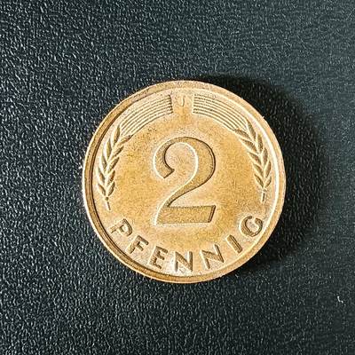 逸泉钱币2026第十二组世界钱币专场春节千件大拍A1614～2574 - 2536 德国2分尼