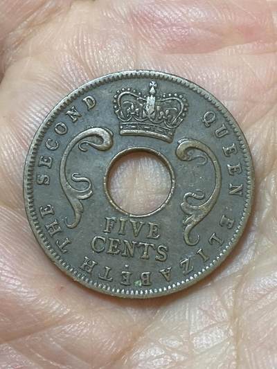 2026年第二十二场(总第一百九十一场）外国好品散币场(免佣金) - 英属东非1955年5分(伊丽莎白二世时期)