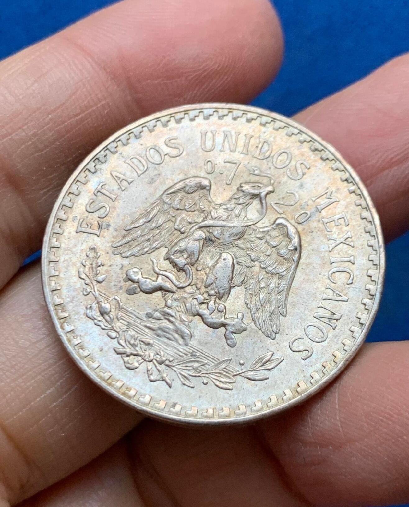 墨西哥1943年1比索银币