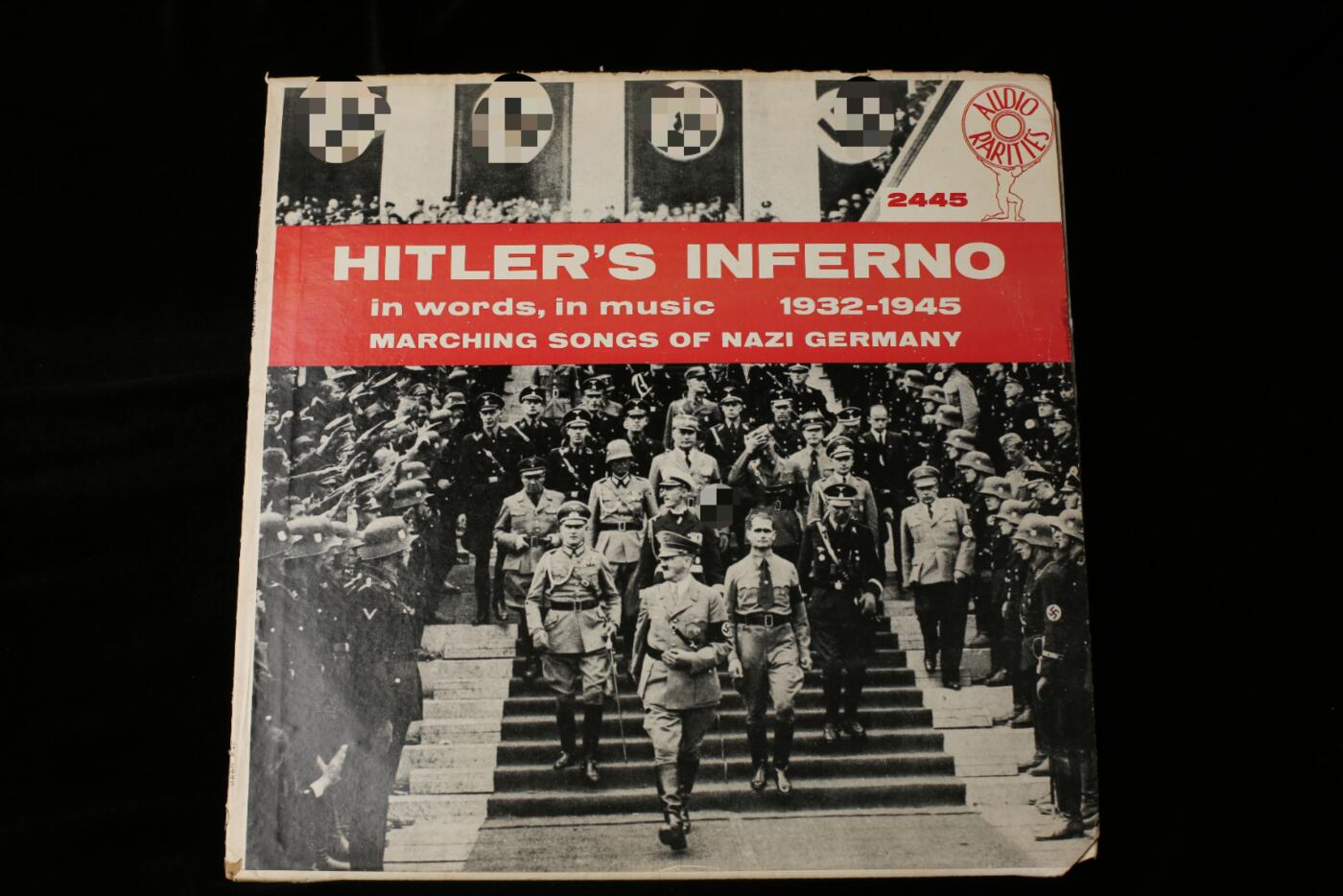 欢庆春节！戎马世界章牌大赏第112期春节大拍  德专场 《希特勒的地狱》黑胶唱片