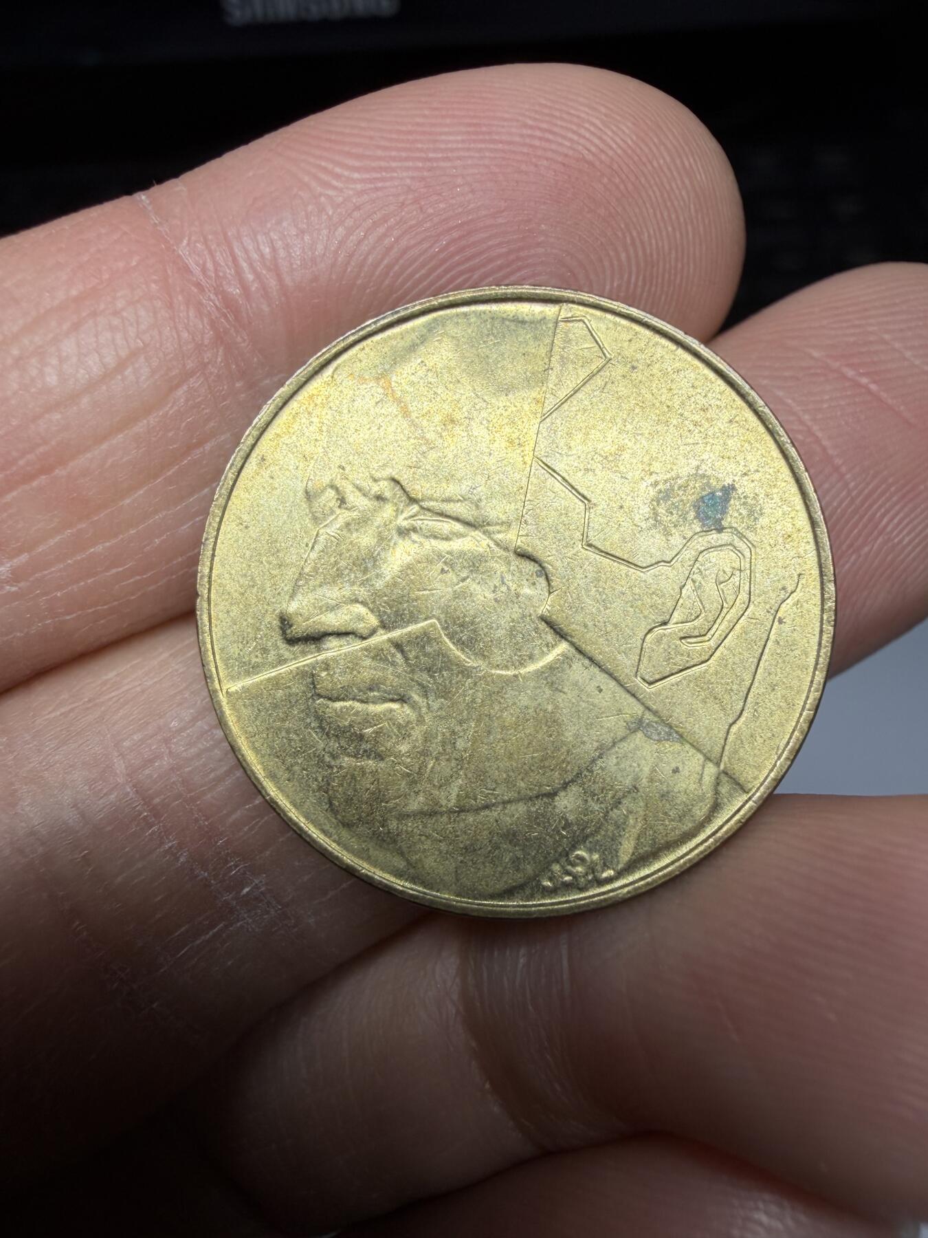 2025年集古藏今外币拍卖第二期-第6场—（总第306拍），可以寄存60天，满160元包邮。 1993年比利时5法郎