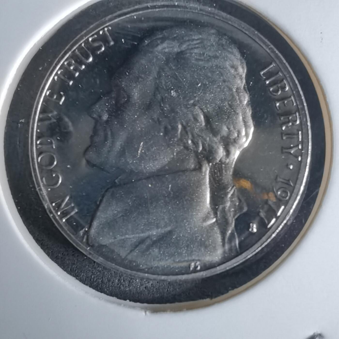 沼泽如烟--第990场 美国1977年5分精制币