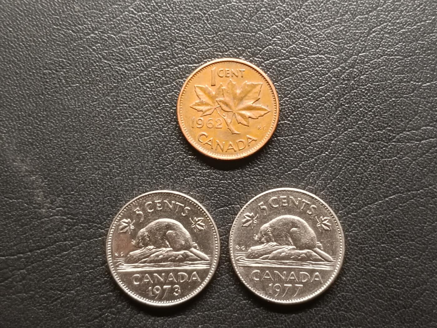 荟藏特别场次第二期——“社长的钢镚堆” 加拿大硬币批量三枚，飘带女王和花冠女王版本