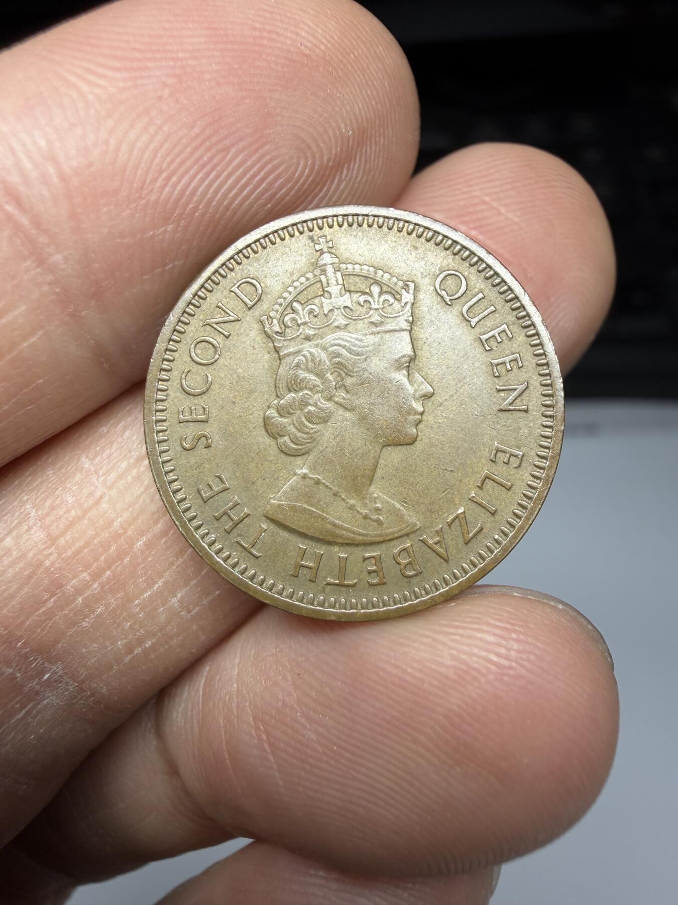 2025年集古藏今外币拍卖第二期-第6场—（总第306拍），可以寄存60天，满160元包邮。 1955年英属加勒比1/2分