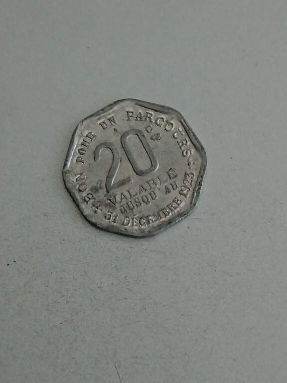 松南世界钱币——260209 法国代用币