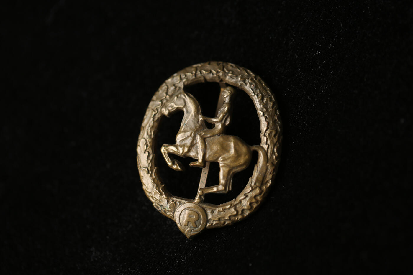 欢庆春节！戎马世界章牌大赏第112期春节大拍  德专场 德三铜马术奖章