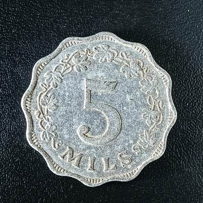 逸泉钱币2026第十二组世界钱币专场春节千件大拍A1614～2574 - 2522 马耳他5米