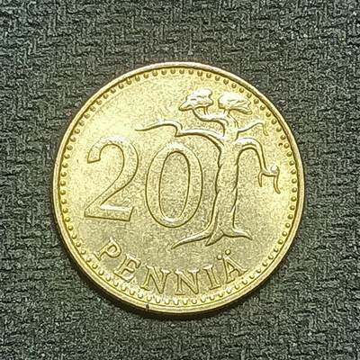 逸泉钱币2026B第十场世界钱币纪念币专场B1231-1615 - 1447芬兰20芬尼 